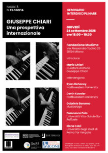 Giuseppe Chiari: Una prospettiva internazionale